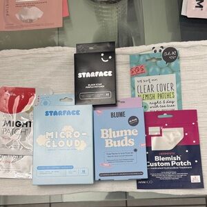 Amazing blemish patches.Star face, Hero Cosmetics Mask- + others. Full sizes!